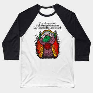 the Lizard Wizard Crocs Baseball T-Shirt